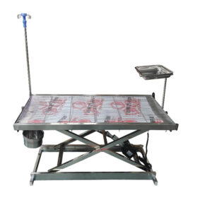 Veterinarska miza iz nerjavečega jekla KM-02