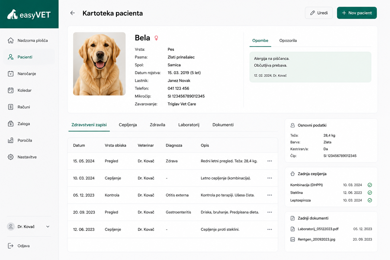 Kartoteka pacienta